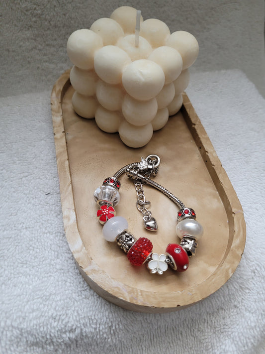 Custom beaded fashion bracelets.